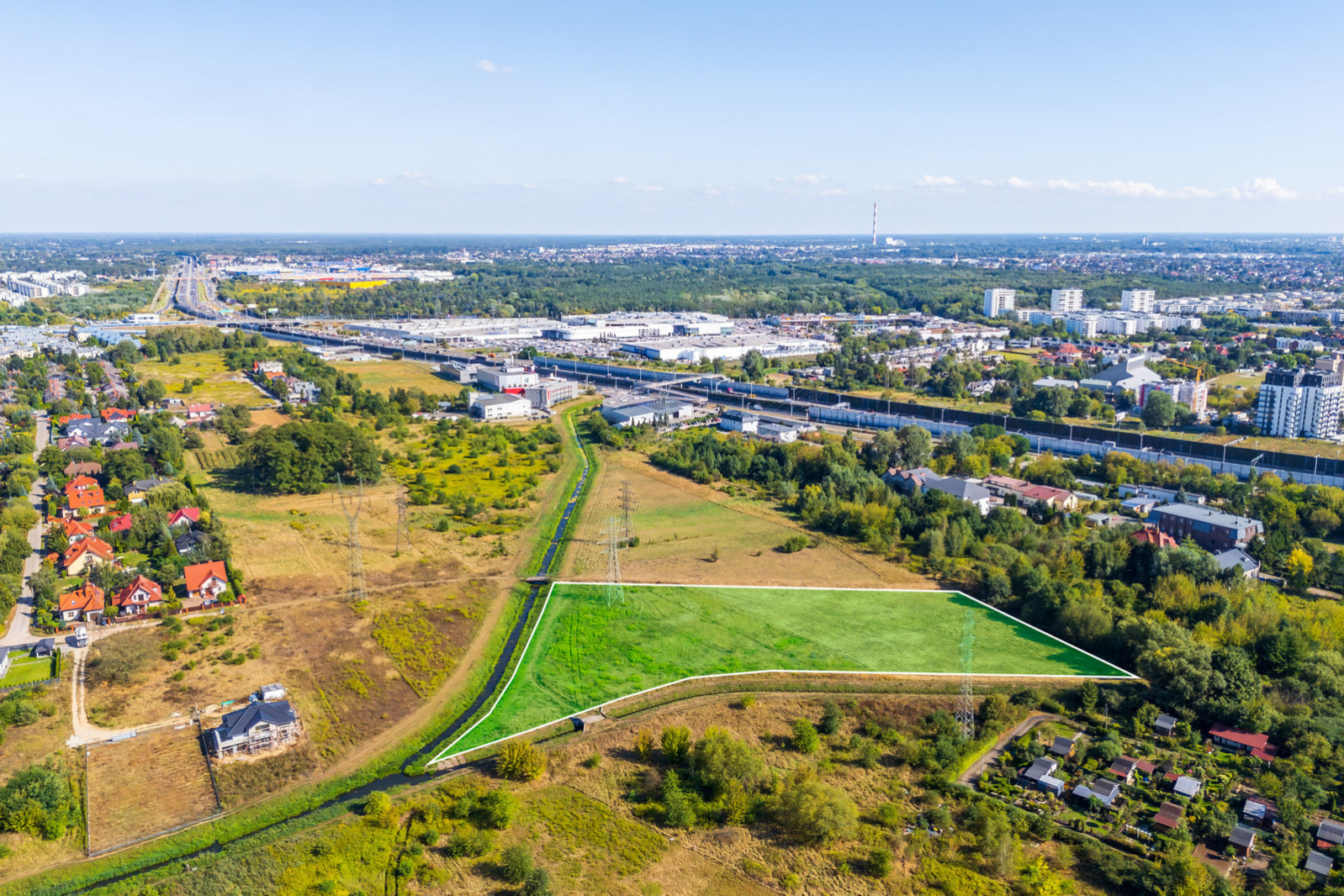 Działka Sprzedaż Warszawa Białołęka Piasta Kołodzieja