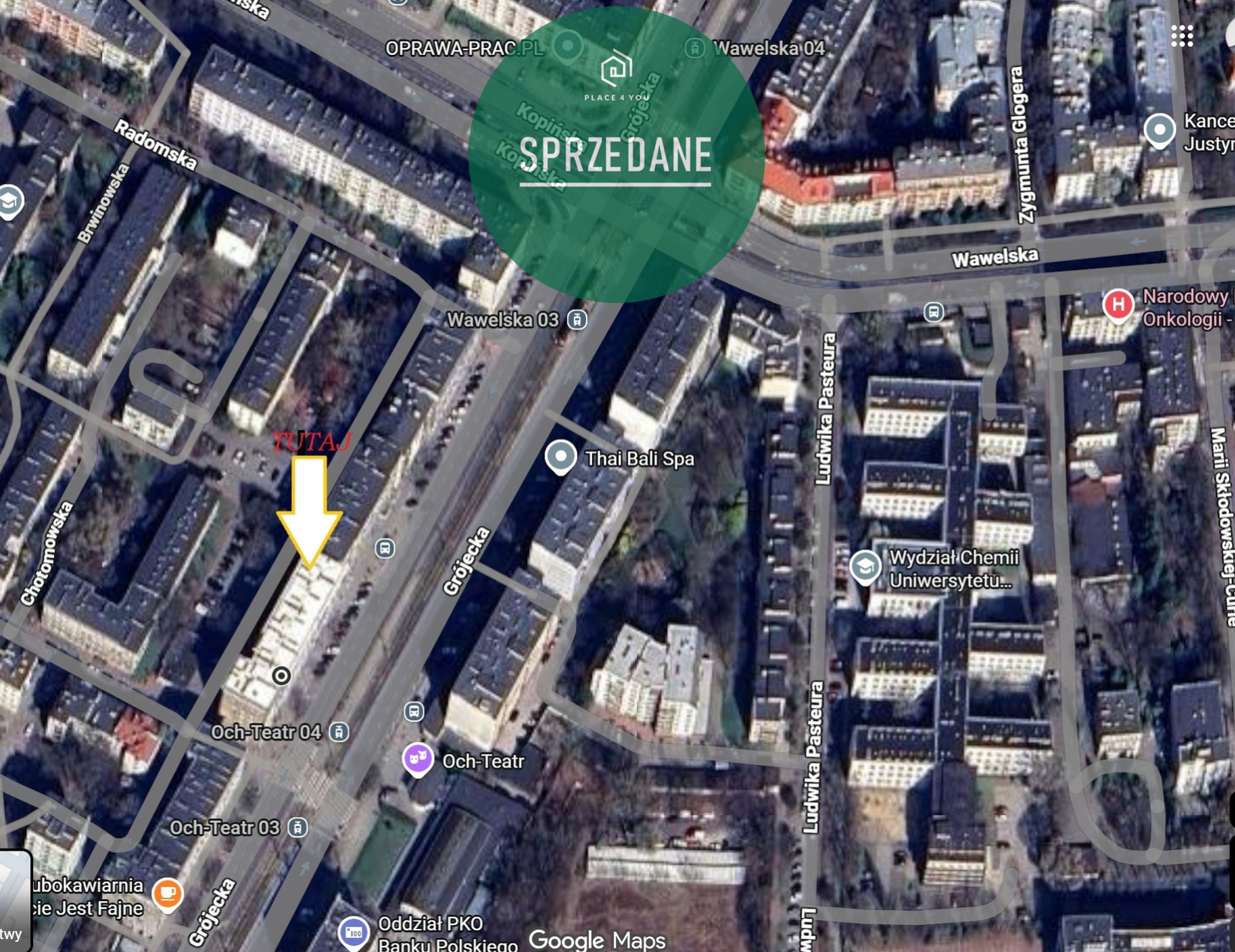 Mieszkanie Sprzedaż Warszawa Ochota Grójecka