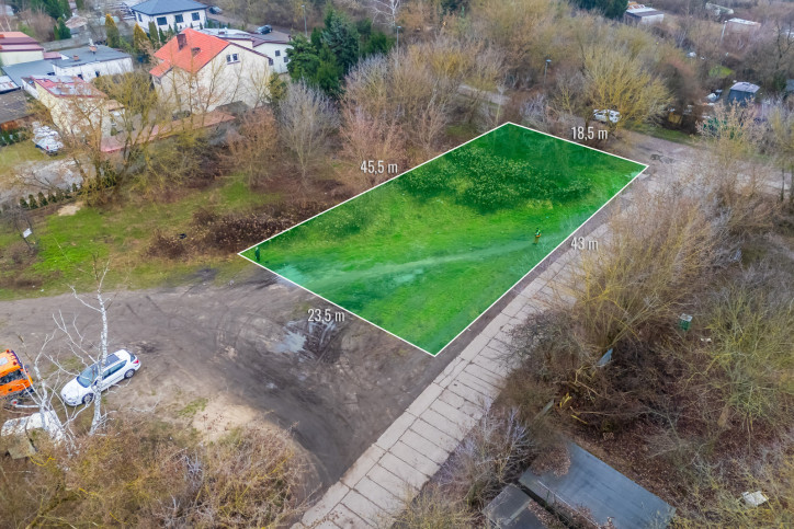 Działka Sprzedaż Warszawa Bielany Księżycowa 3