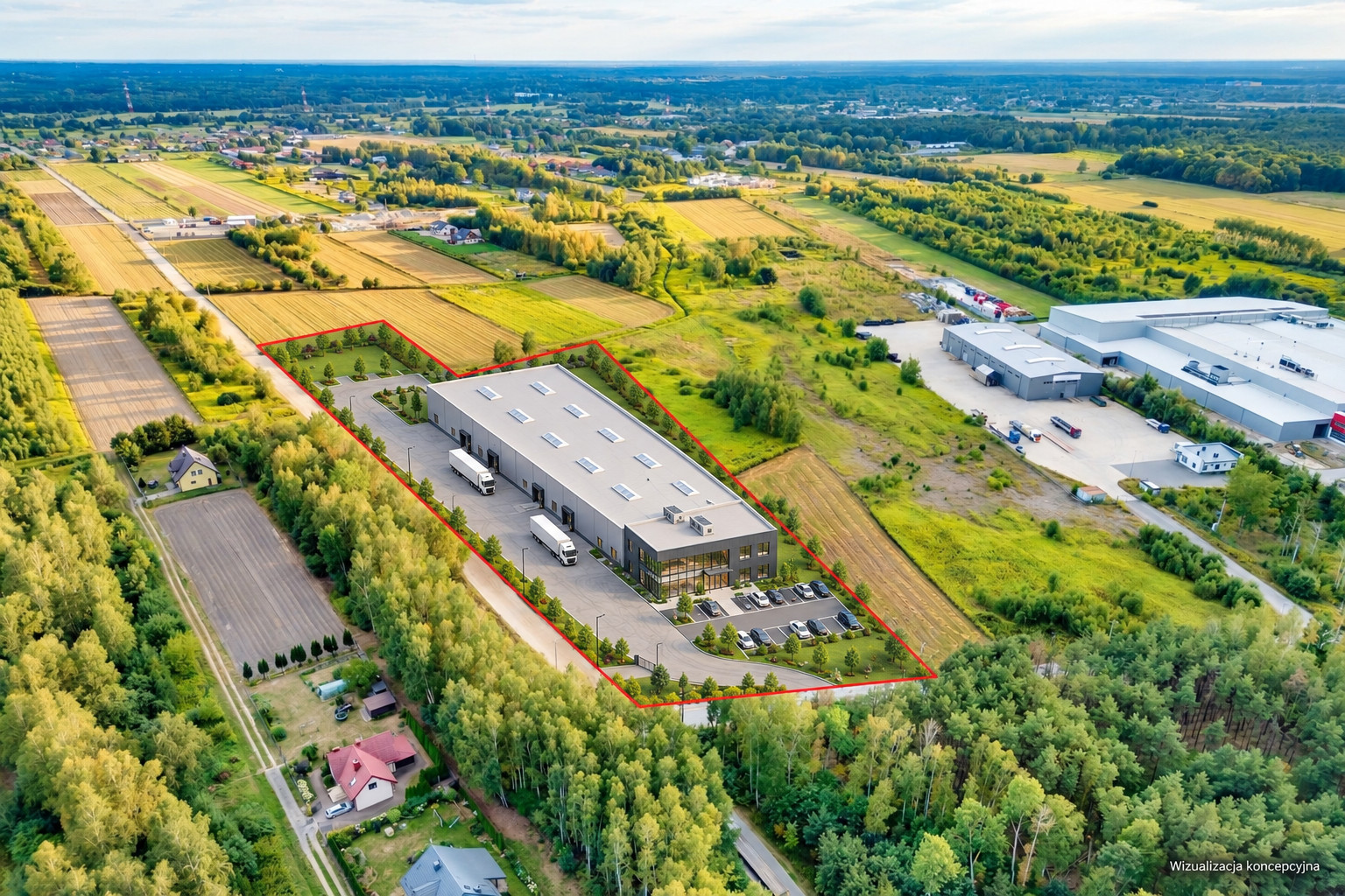 Działka Sprzedaż Duchnów Bosmańska