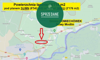 Działka Sprzedaż Nowy Modlin